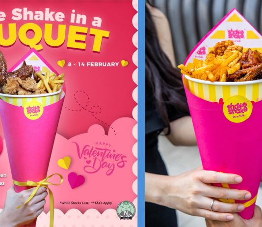 Shake Shake Has a Chicken & Fries Bouquet for Valentine’s Day for $19.90