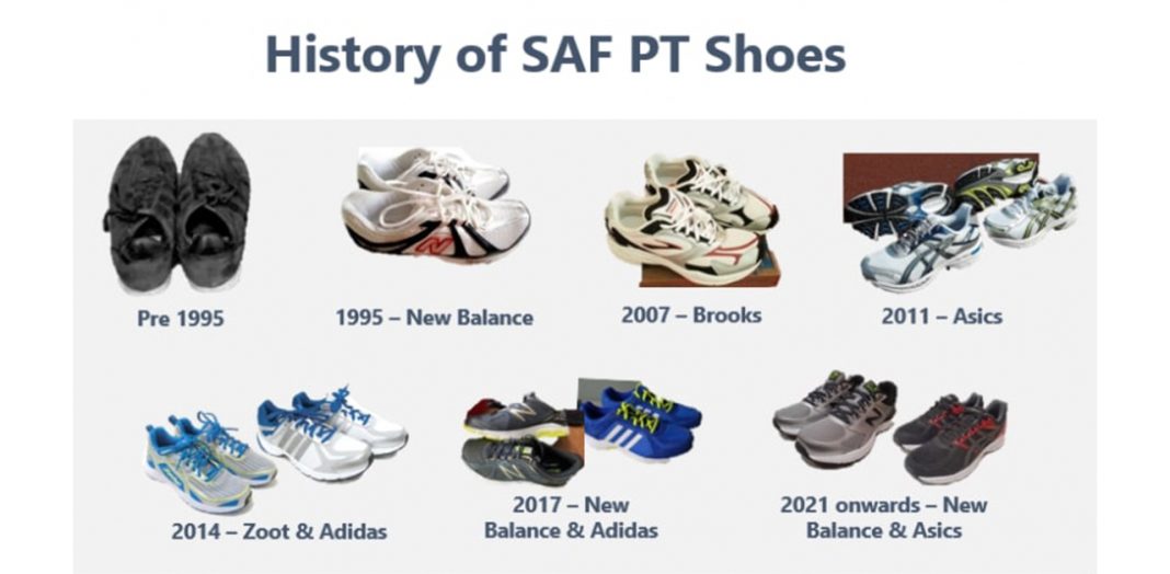 SAF Explains How They Choose Their PT Shoes for Their Soldiers Goody Feed