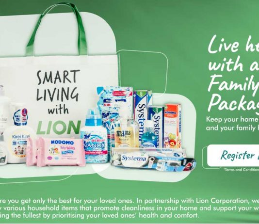 Qiren & Lion Corporation Are Giving Free Family Care Packages to Households in S’pore
