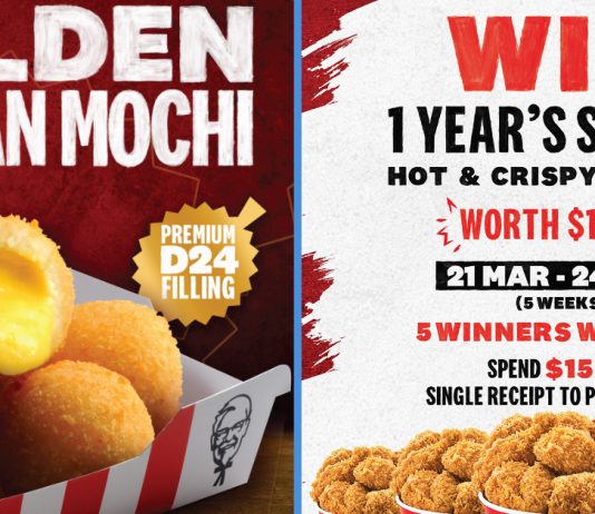 KFC’s Durian Mochi That’s Made With D24 is Back