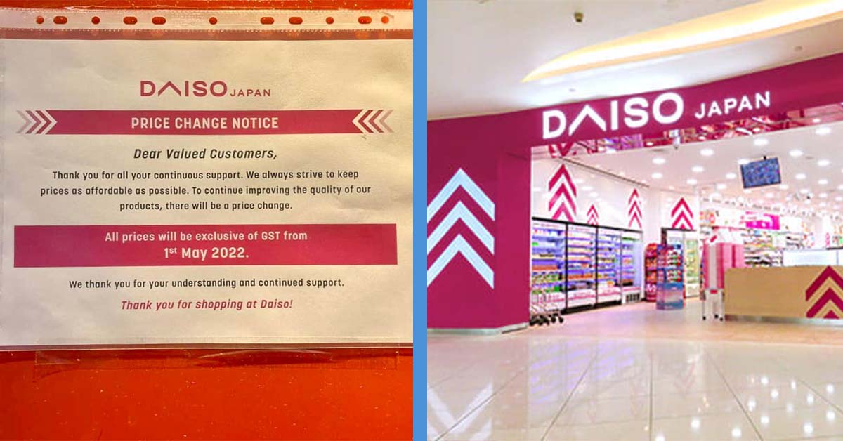 Understanding The Math Behind Daiso's Revised Pricing In Singapore