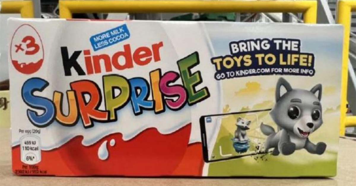 Some Kinder Surprise Eggs in S'pore to be Recalled, a Day After the