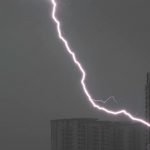 Photographer Captured Image of a Lightning Bolt Striking Directly Into a Specific HDB Flat