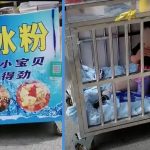 Woman in China ‘Locks’ Her Child in a Cage While Selling Ice Jelly