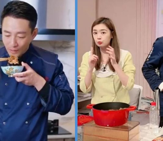 Barbie Hsu’s Ex-Husband Had Upset Stomach While Livestreaming & Eating the Food He Was Selling