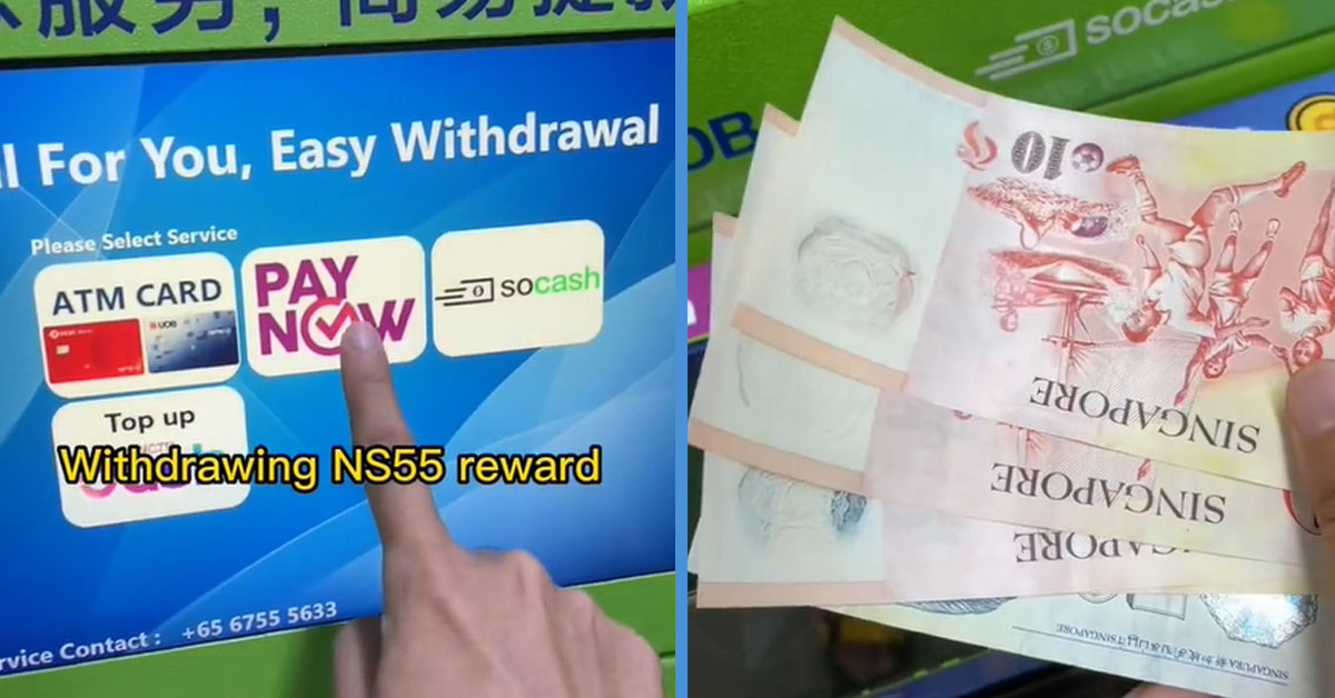 MINDEF Responds to Viral TikTok Video of People Withdrawing NS55 Credit ...