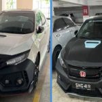 S’pore-Registered Honda Civic Type R Stolen in Genting Found; Thieves Had Replaced Number Plate