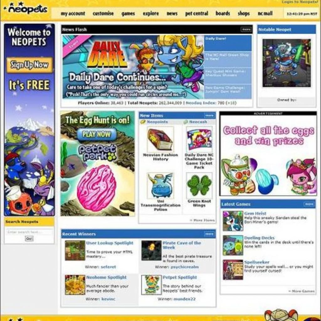 Jogo online Neopets é hackeado e expõe dados de 69 milhões de contas