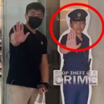 Friends Printed Police Standee of Birthday Boy & Displayed It in NEX