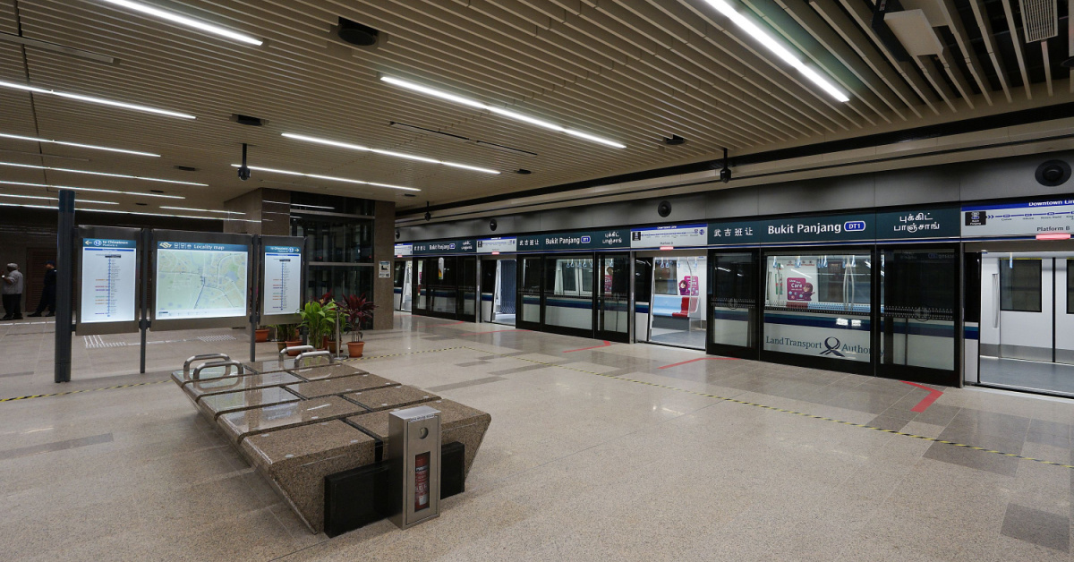 A Man Allegedly Went Around Bukit Panjang MRT Station to Harass Guys for Selfie & Number