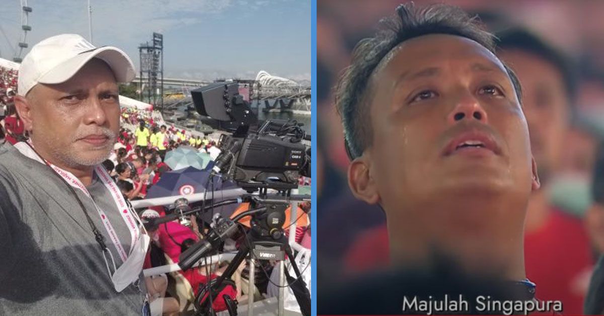Director Who Decided On Showing NDP Crying Man Said Initial Broadcast ...