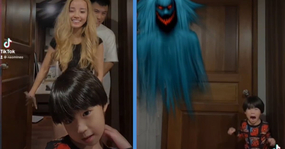 Influencer Naomi Neo Slammed for Using TikTok Filter to Scare Her Child -  Goody Feed