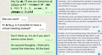 S’pore Boss Slams Intern for Asking for Zoom Interview Instead of Physical Interview