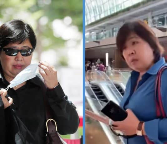 Badge Lady Charged Again for Not Wearing a Mask in a Mall Days Before Masks Become Optional