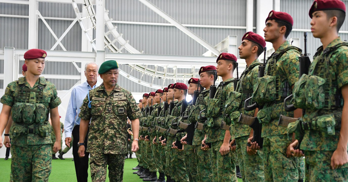 M’sia King’s Last Destinations in S’pore Visit Were NEWater Plant & an Army Camp