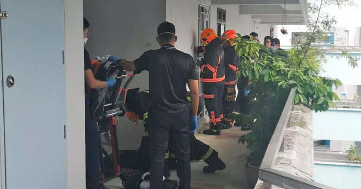 Man Called SCDF to Break Into House As He Thought His Wife Has Fainted ...