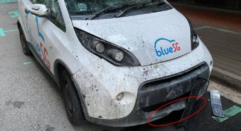 BlueSG Driver Told to Pay Over $10K After He Got Someone to Help Him Park The Car & It Crashed