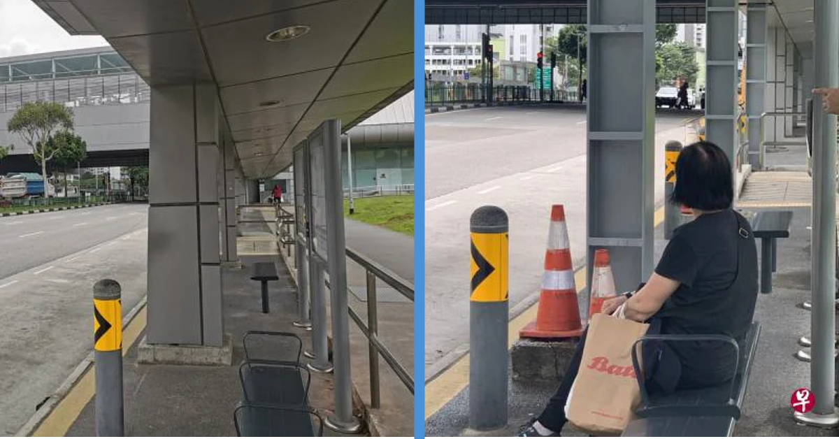 Pillars in Punggol That Block View of Incoming Buses Have Now ‘Slimmed ...