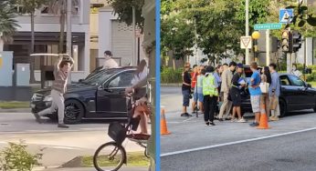 Viral Video of Man Wielding Sword at Punggol is a Scene from Mediacorp’s Healing Heroes