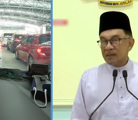 Massive Jam in Causeway As Malaysia Now Finally Have a Government