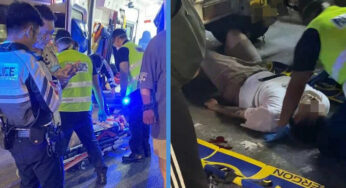 Man Broke His Head After Being Dragged by Car in Geylang