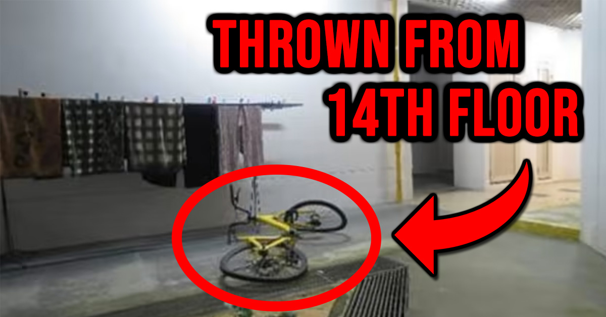 Man So Angry With Wife Over Wedding Attire, He Tossed a 25kg Bike Down from the 14th Floor