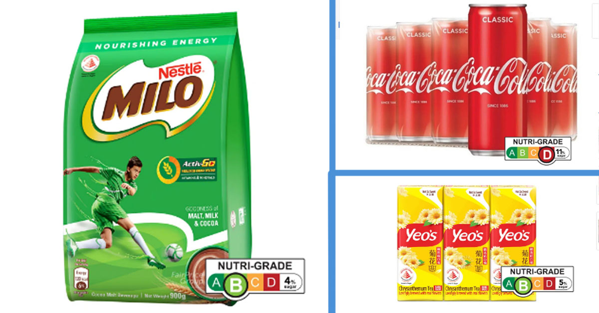 Here Are the NutriGrade Grades of Popular Drinks in Singapore Goody Feed