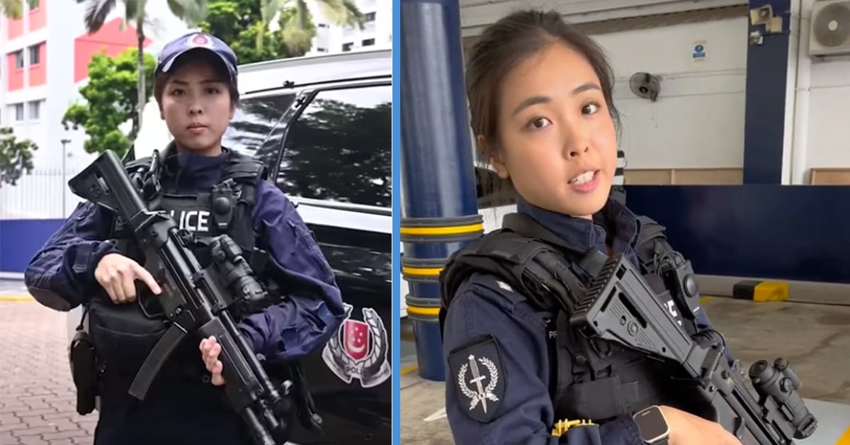 SPF Officer Who Went Viral on TikTok Now in a CNA Video - Goody Feed