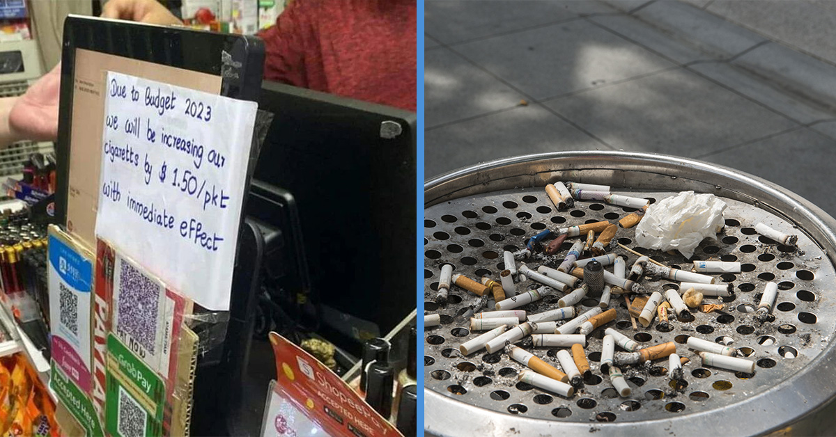 Prices of Cigarettes Have Gone Up Sharply in S’pore, Reaching 15.52 in Various Shops Goody Feed