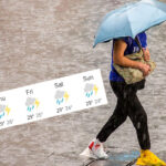 It’ll Still Rain Daily for This Entire Week But the Hours Would be Different