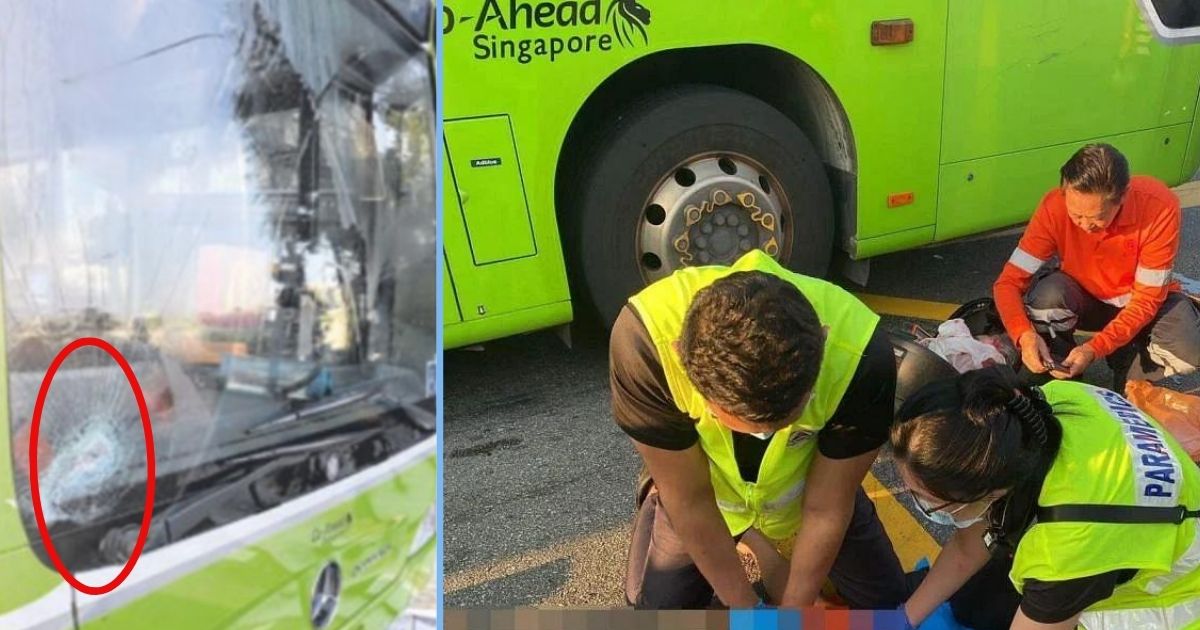 65YO Cleaner Dies After Accident With Go-Ahead Bus In Pasir Ris While ...