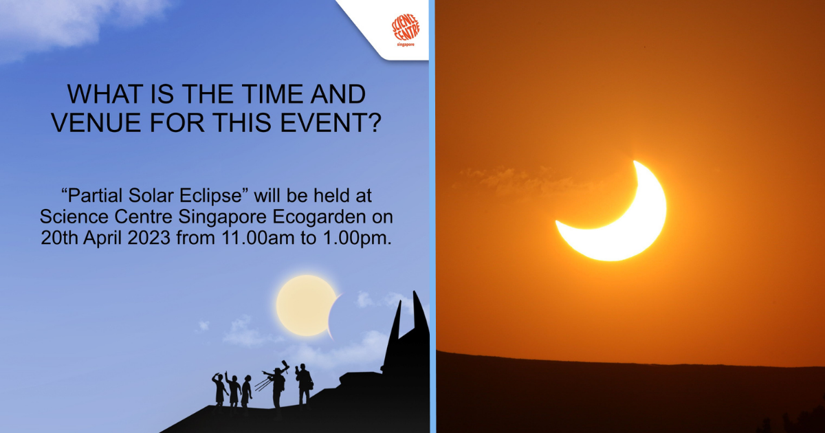 Science Centre Organising Viewing Session For Rare Partial Solar