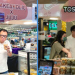 Veteran HK Actor Benz Hui Appears at AMK To Help Daughter Sell Baked Products