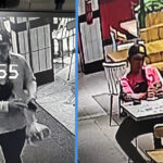 Delivery Rider Caught on CCTV Smoothly Stole Stall Helper’s Phone on Table