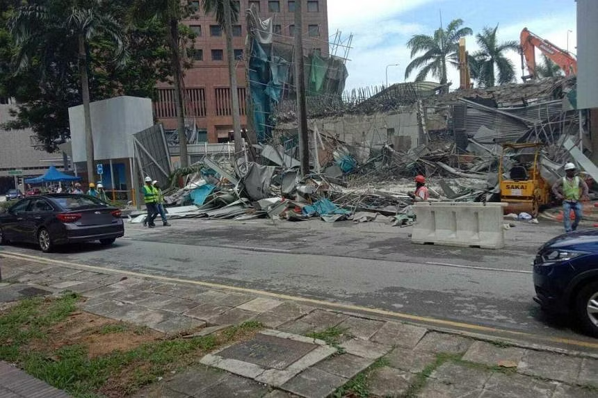 tanjong pagar collapse aftermath