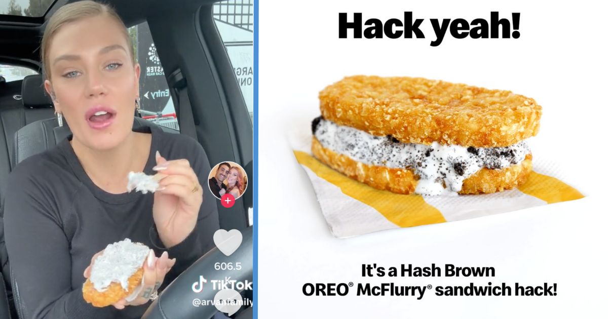 McDonald’s in NTU & TP Having Hash Brown OREO McFlurry Sandwich That