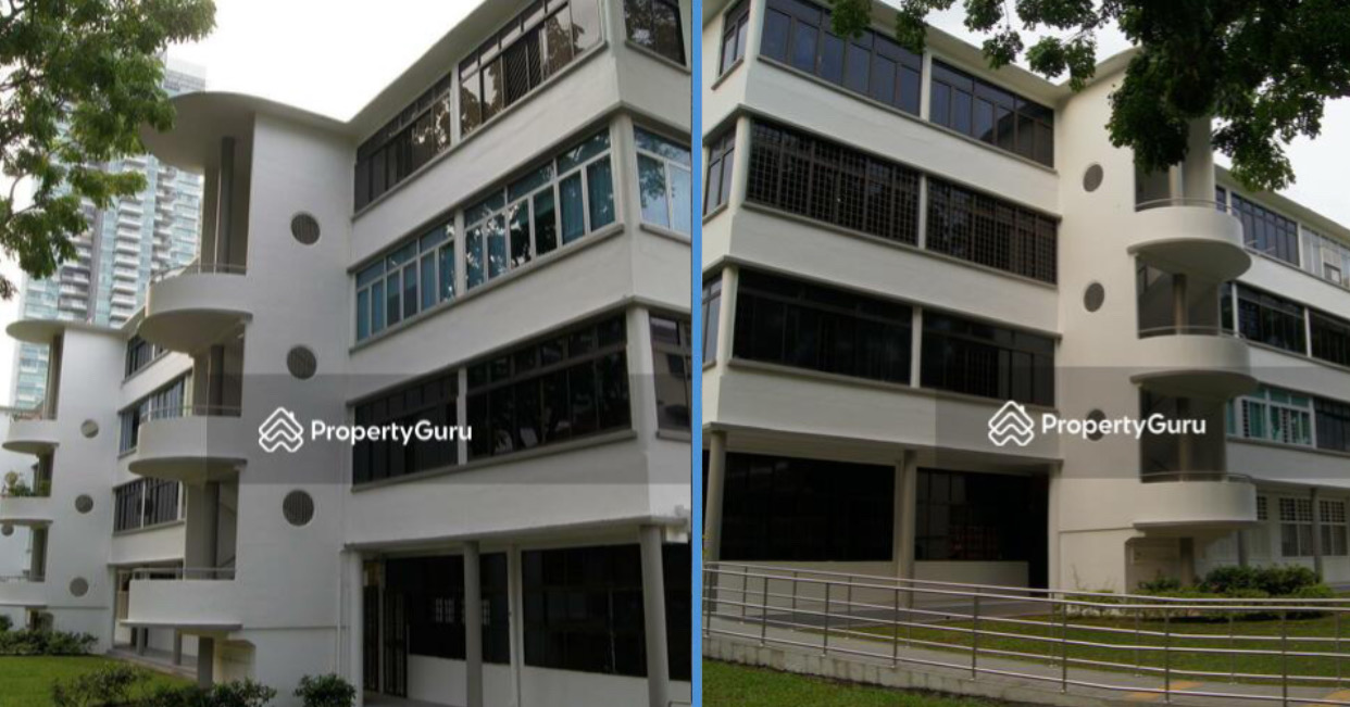 Picture of A 50-Year-Old 4-Room HDB Flat in Tiong Bahru Has Been Sold for a Record ...
