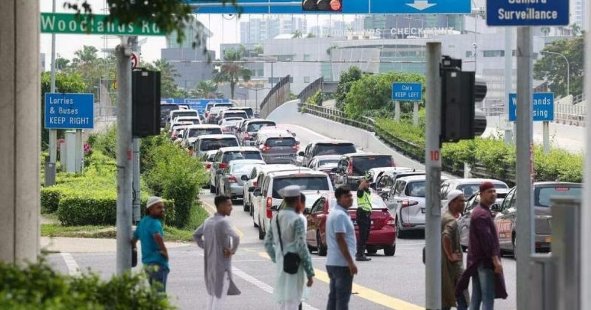 People Living Near Woodlands Checkpoint Are Affected By the Massive Jam