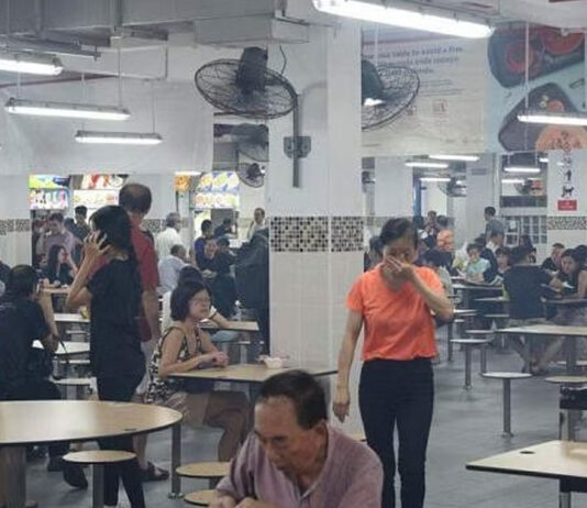 People’s Park Food Centre Filled with Smoke Due to Damaged Exhaust Fan