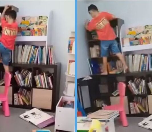 Free Library in HDB Void Deck Closing After Children “Abuse” the Library boon-lay-void-deck-library-close