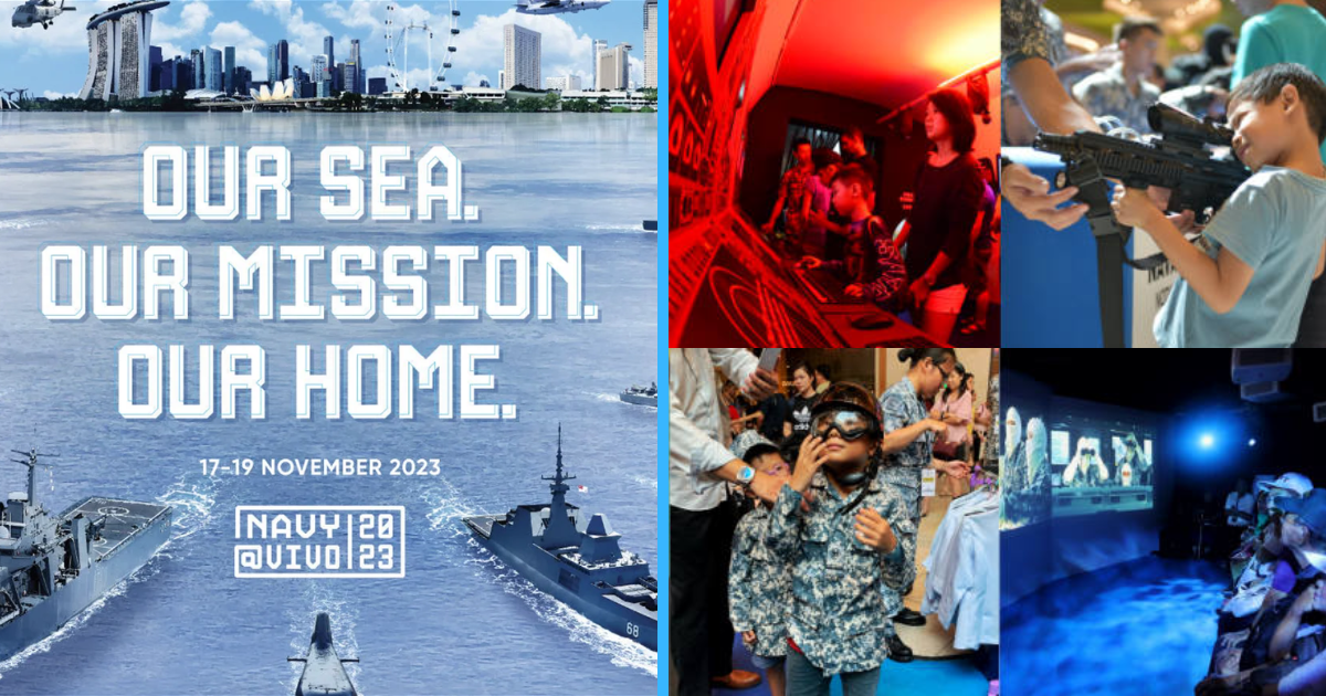 S’pore Navy’s Largest Ship, RSS Endeavour, Has Docked in VivoCity for ...