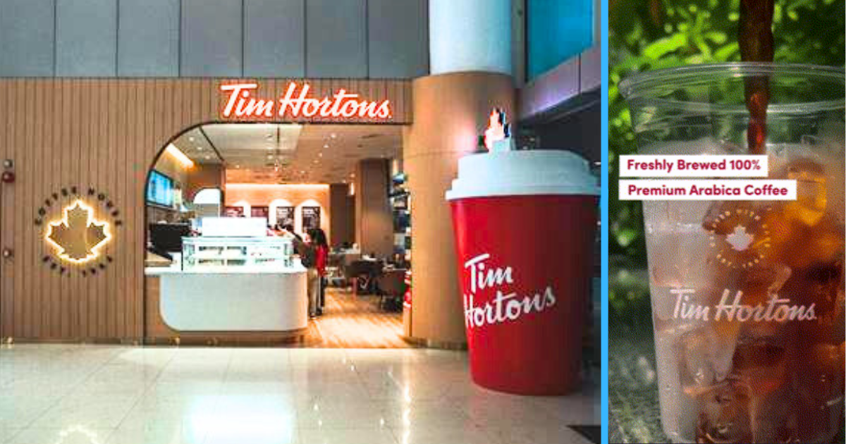 First Look: Tim Hortons' First S'pore Outlet Opening At VivoCity
