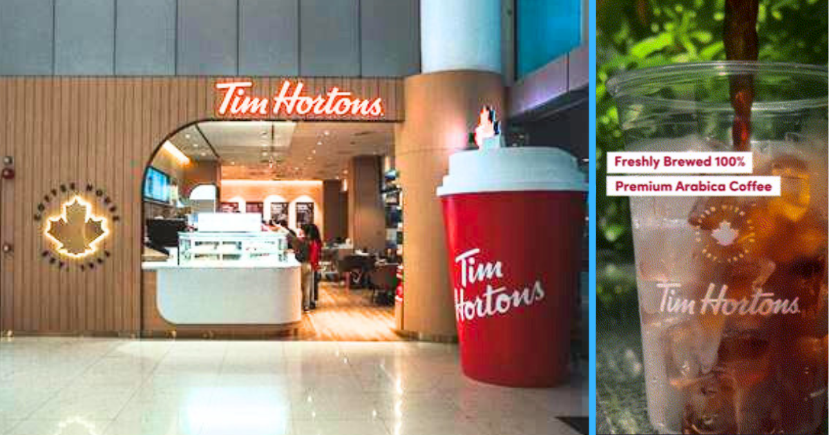 Tim Hortons opens first Singapore outlet in VivoCity on Nov 17 - CNA  Lifestyle