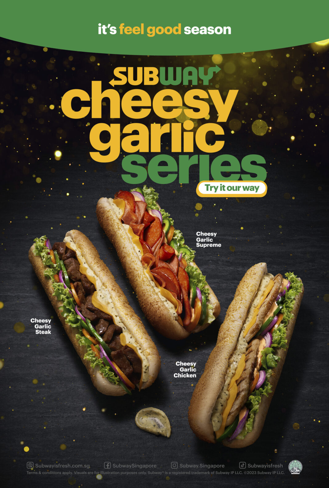 Love Garlic? Subway Now Has a New Cheesy Garlic Series Goody Feed