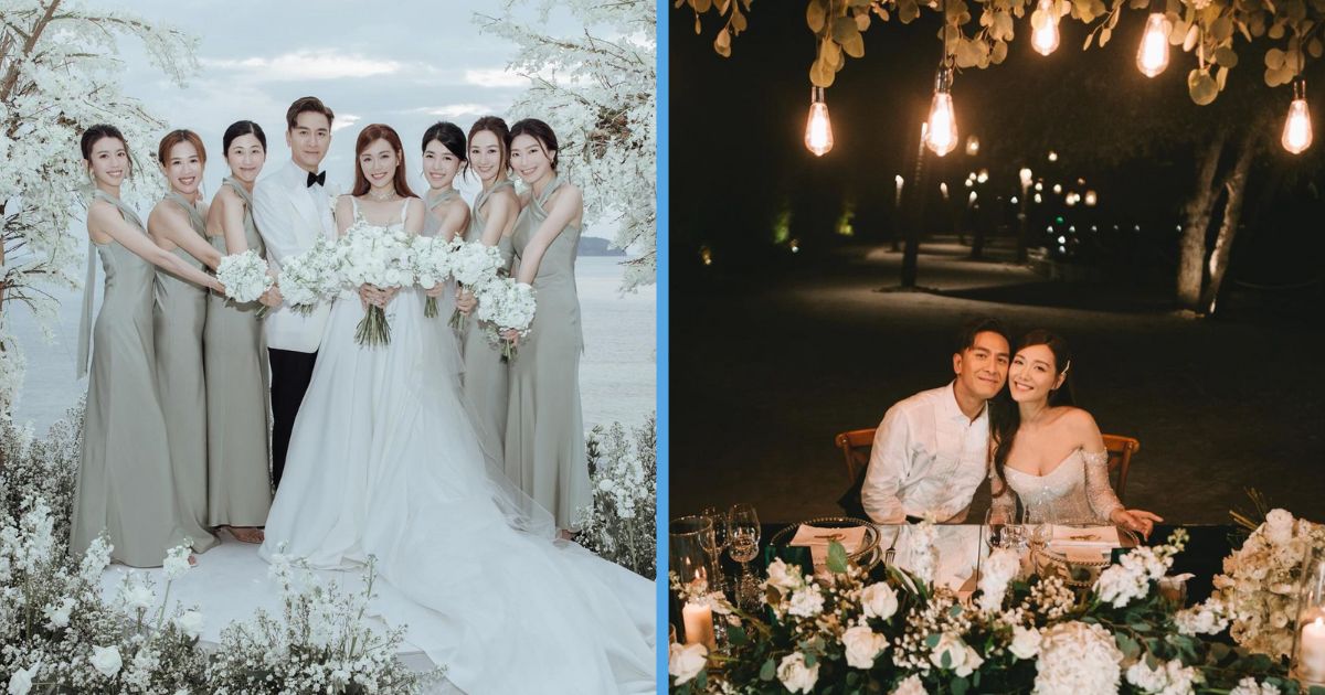 Actors Kenneth Ma & Roxanne Tong Got Married in Thailand Last Week ...