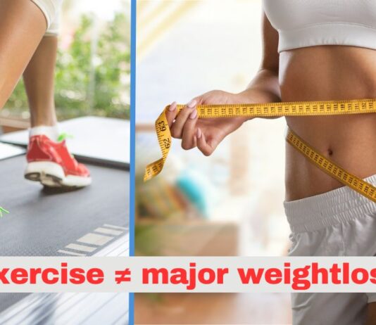 exercising doesn't help weight loss