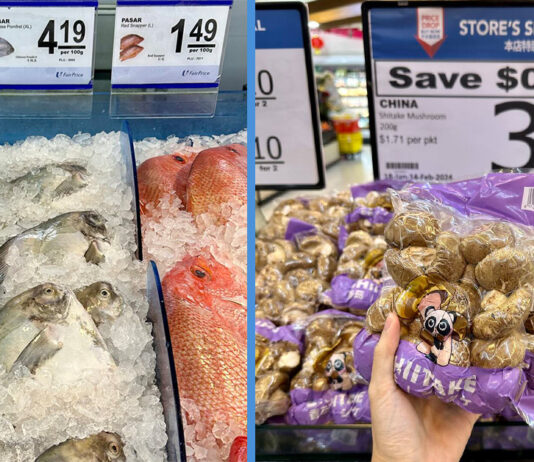 Prices of 13 Popular Seafood & Vegetable Items Will Not Increase in FairPrice Outlets During CNY Period