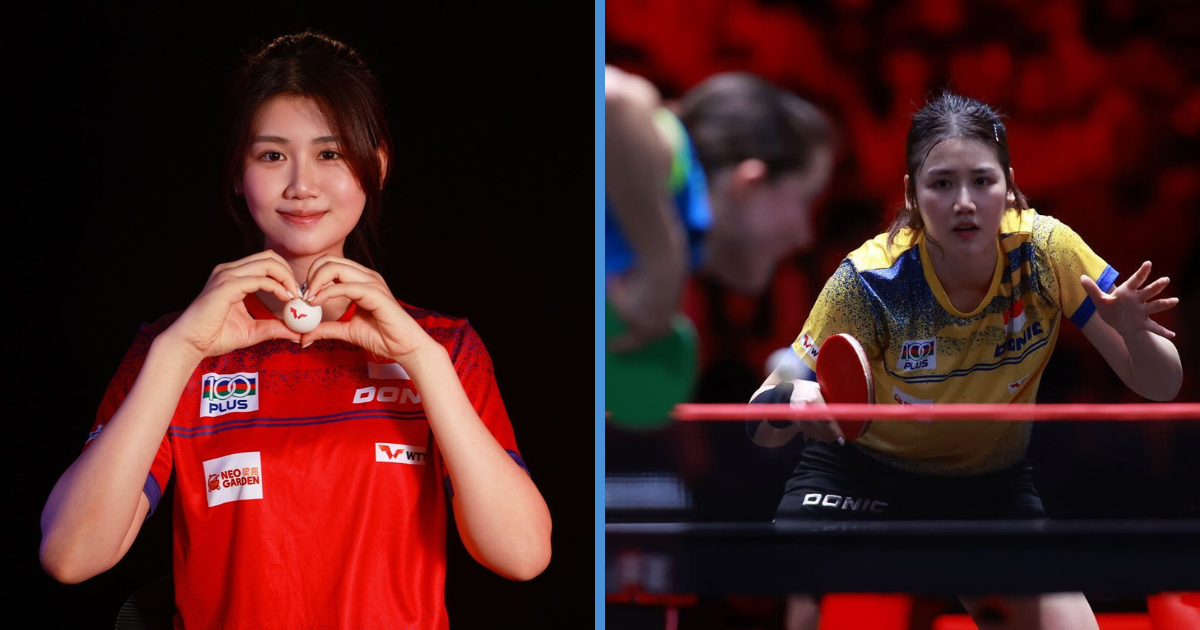 22YO S’pore National Table Tennis Player Wong Xin Ru Announces Her