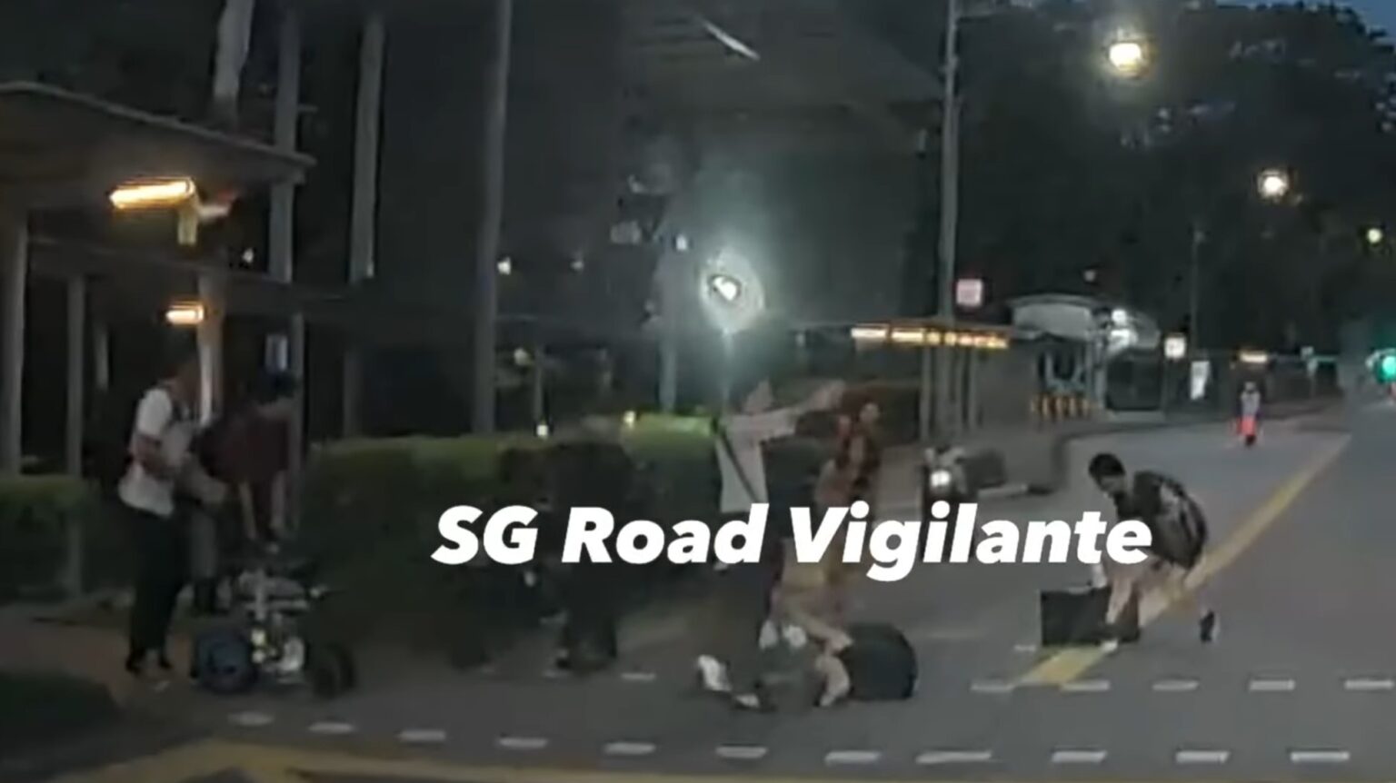 PAB Crashes Into Pedestrians & Dog After Running Red Light, Injures 2 ...