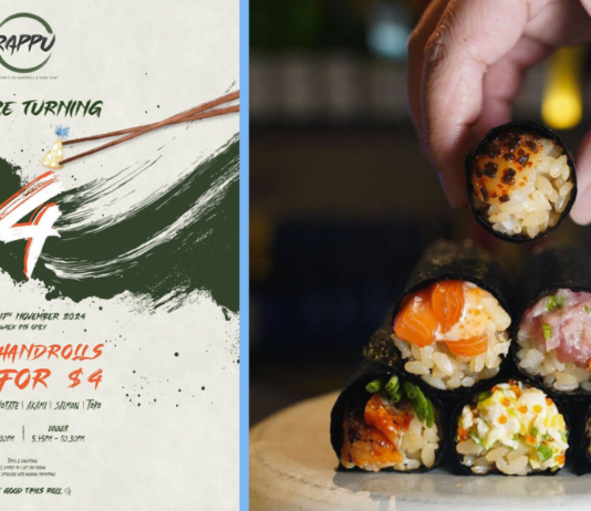 4 Handrolls For S$4 At Japanese Handroll Bar In Duxton Road On 17 November 2024